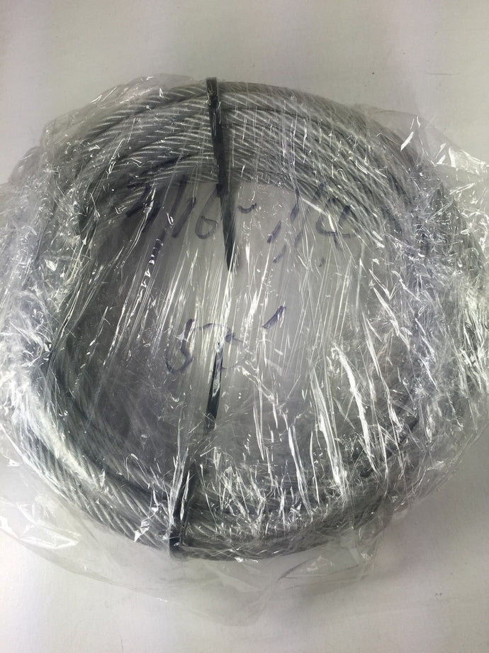Special  Price 7x19 Clear PVC Galvanized Aircraft Cable Rope 3/16