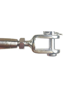 T316 Stainless Steel Jaw/Jaw Closed Body Turnbuckle 5/16"