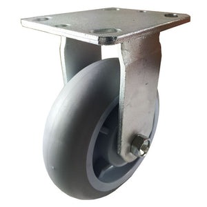 rubber tread for plastic wheels 6" x 2" Heavy Duty Non-Marking Rubber Tread Plastic Cast