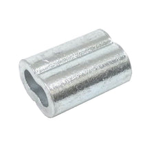 25ea Aluminum Sleeves for Wire Rope 3/8"