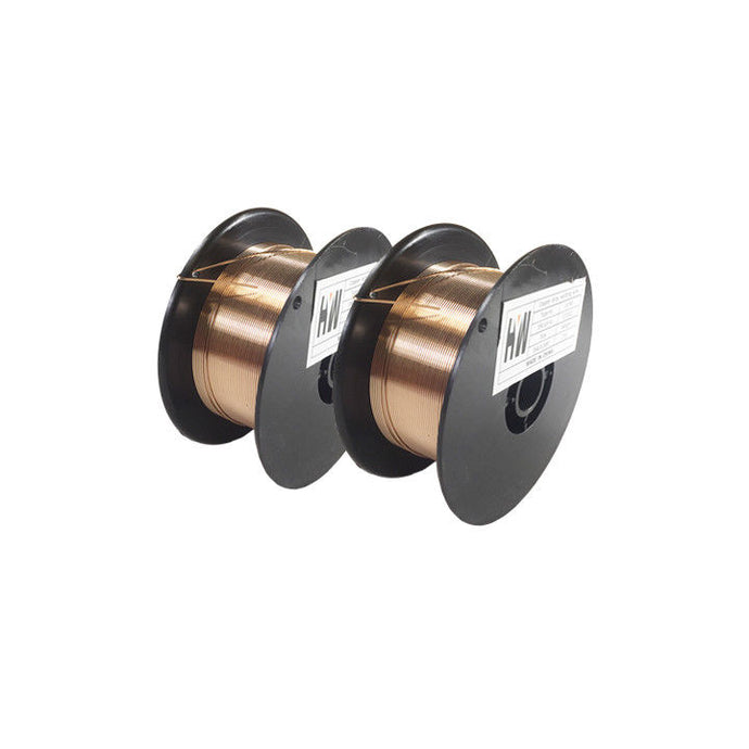 2 X ERCuSi-A .035 X 2 lb Spool Silicon Bronze Copper Welding Wire (2 reels)