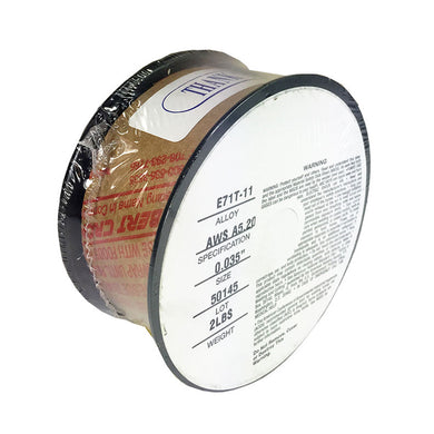 2lb .035 E71T-11 Flux Cored Gasless Steel Mig Welding Wire