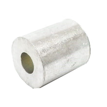 100ea Aluminum Stops for Wire Rope 1/8"