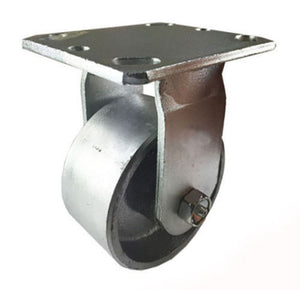 4" x 2"  Steel Wheel Caster - Rigid