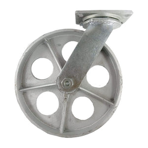 12" x 2-1/2" Steel Wheel Caster - Swivel
