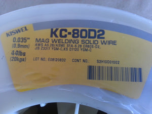 Mig Steel Welding wire ER80S-D2  spool .035" & .045" x 44 lb