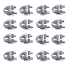 10ea Drop Forged Wire Rope Clips 3/16"