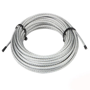 7 x 19 Galvanized Aircraft Cable Wire Rope 5/16" - 100 ft