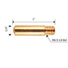 50 pcs Contact Tips 11-35 Tweco Mini/#1 & Lincoln Magnum 100L .035" Replacement