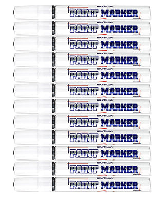 Industrial Paint Marker - Silver  (1 lot is 12)