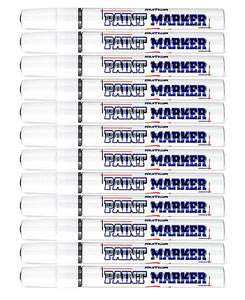 Industrial Paint Marker - Silver  (1 lot is 12)