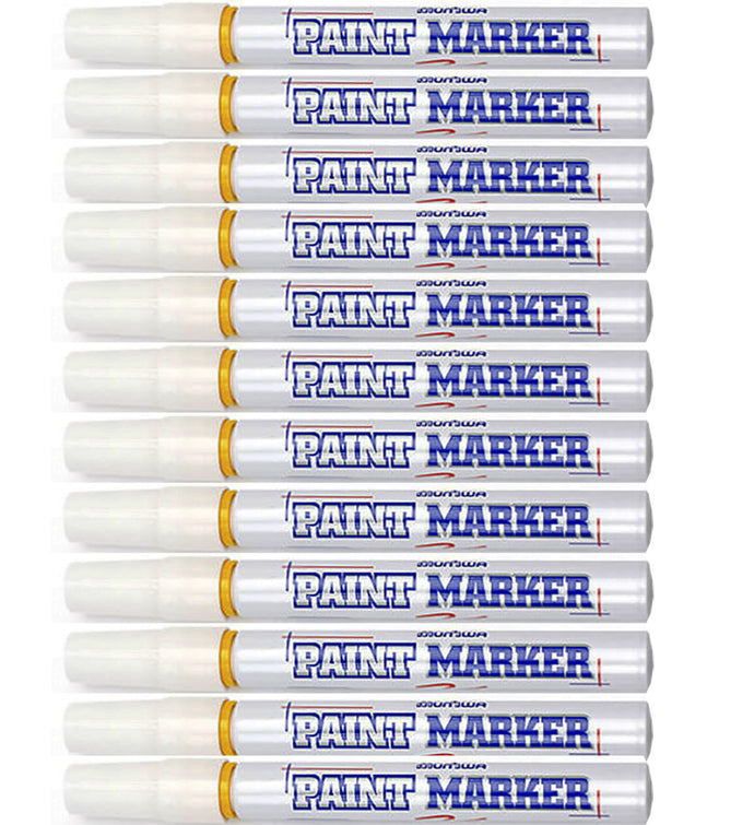 Industrial Paint Marker - White (1 lot is 12)
