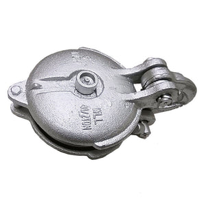 Snatch Block, Yarding Block Wire rope cable pulley for 1-1/2 Tons - 3"