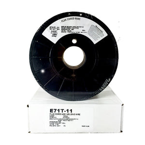 E71T-11 .030 .035 10 lb Roll Gasless Flux Cored Wire USA Made