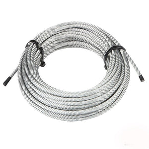 T-304 Grade 7 x 7 Stainless Steel Cable Wire Rope 1/16"- 100 ft
