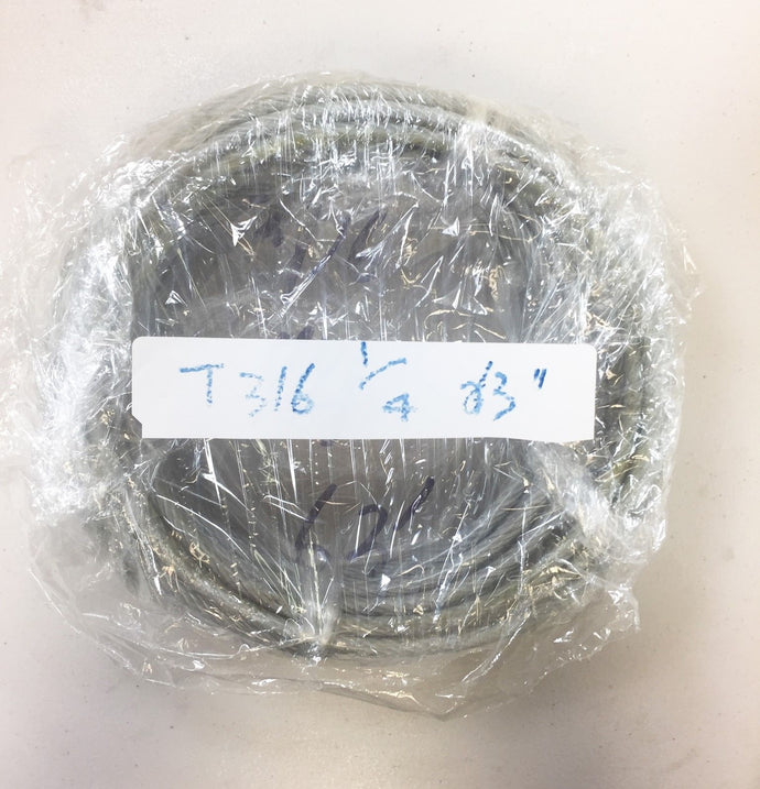 Special Price T-316 Grade 7 x 19 Stainless Steel Cable Wire Rope 1/4