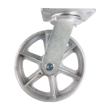 10" x 3" Steel Wheel Caster - Swivel